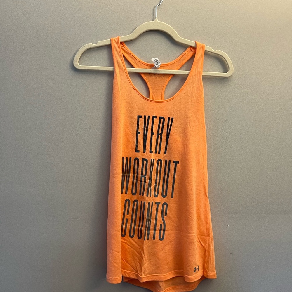 Under Armour Vibrant Orange Tank